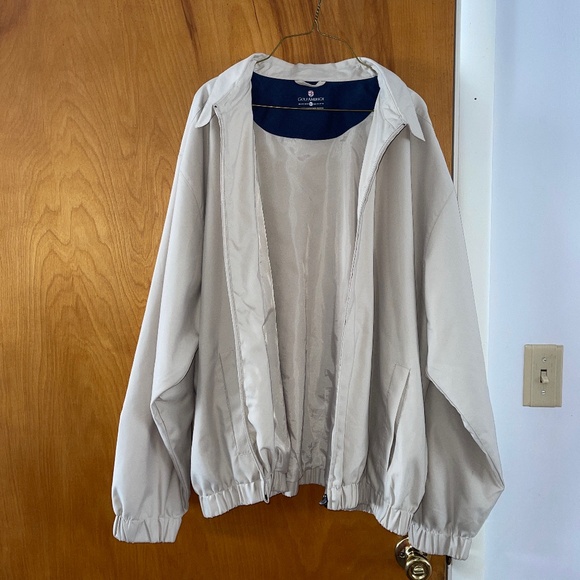 Golf America Men's Lightweight Zip Front Jacket Windbreaker Size XXL - Picture 3 of 4